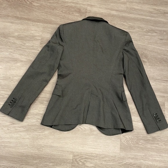 Zara shiny cinched waist blazer Sz Small - Picture 4 of 9